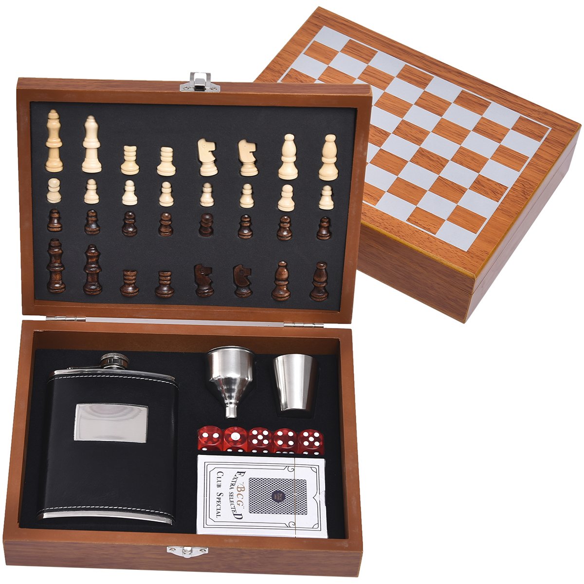 CHESS 4 - Ready for War Game Play Family Friends Gift Party Night Chess Set