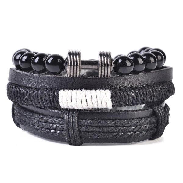 Barbell - Multi Strand Bracelet