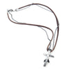 Leather Stirrup Necklace