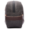 Canvas and Leather Dopp Kit - Nicole Brayden Gifts