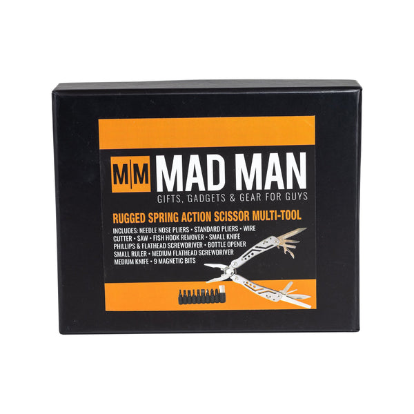 Rugged Spring Action Scissor MultiTool