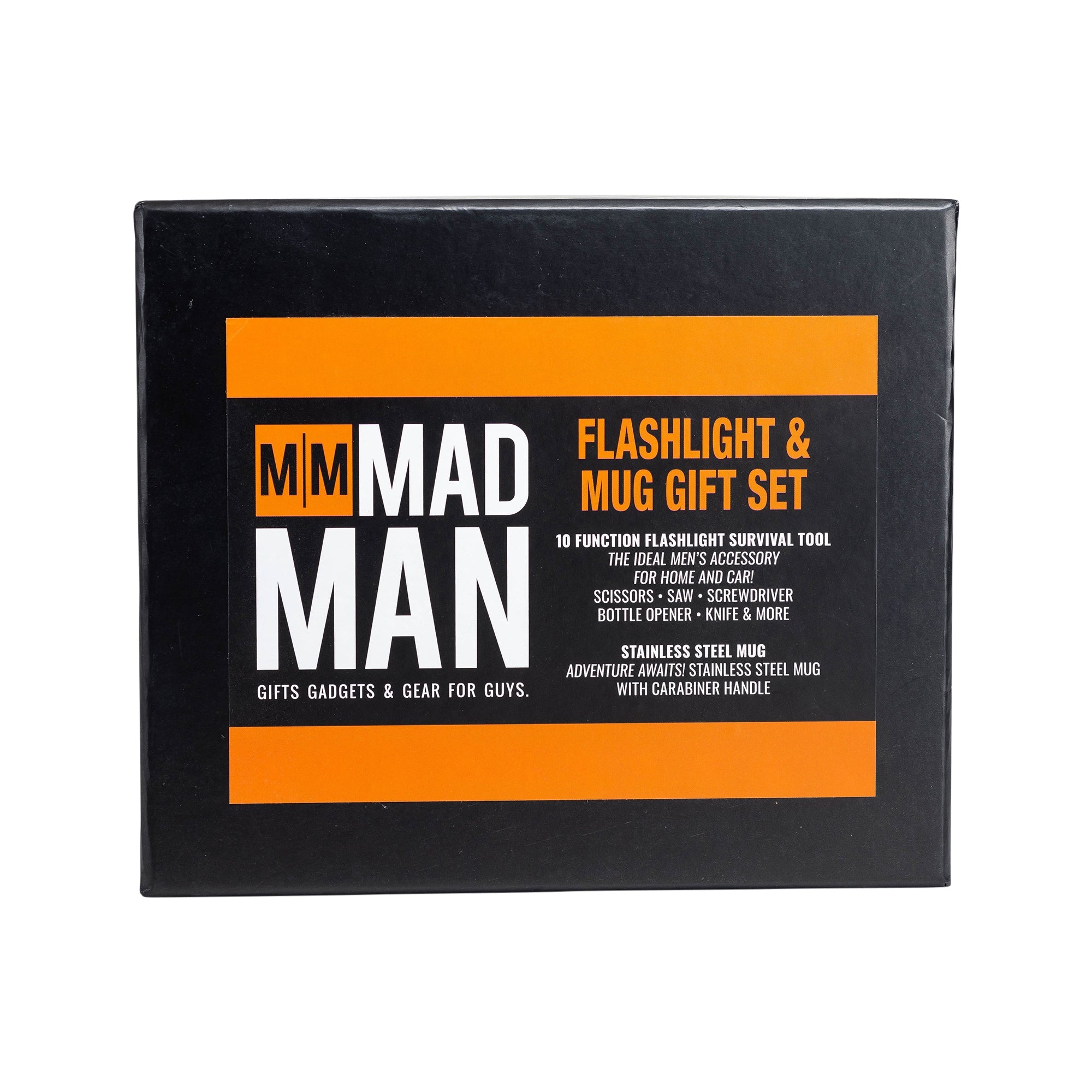 The Adventure Begins Gift Set : Flashlight & Mug Gift Set