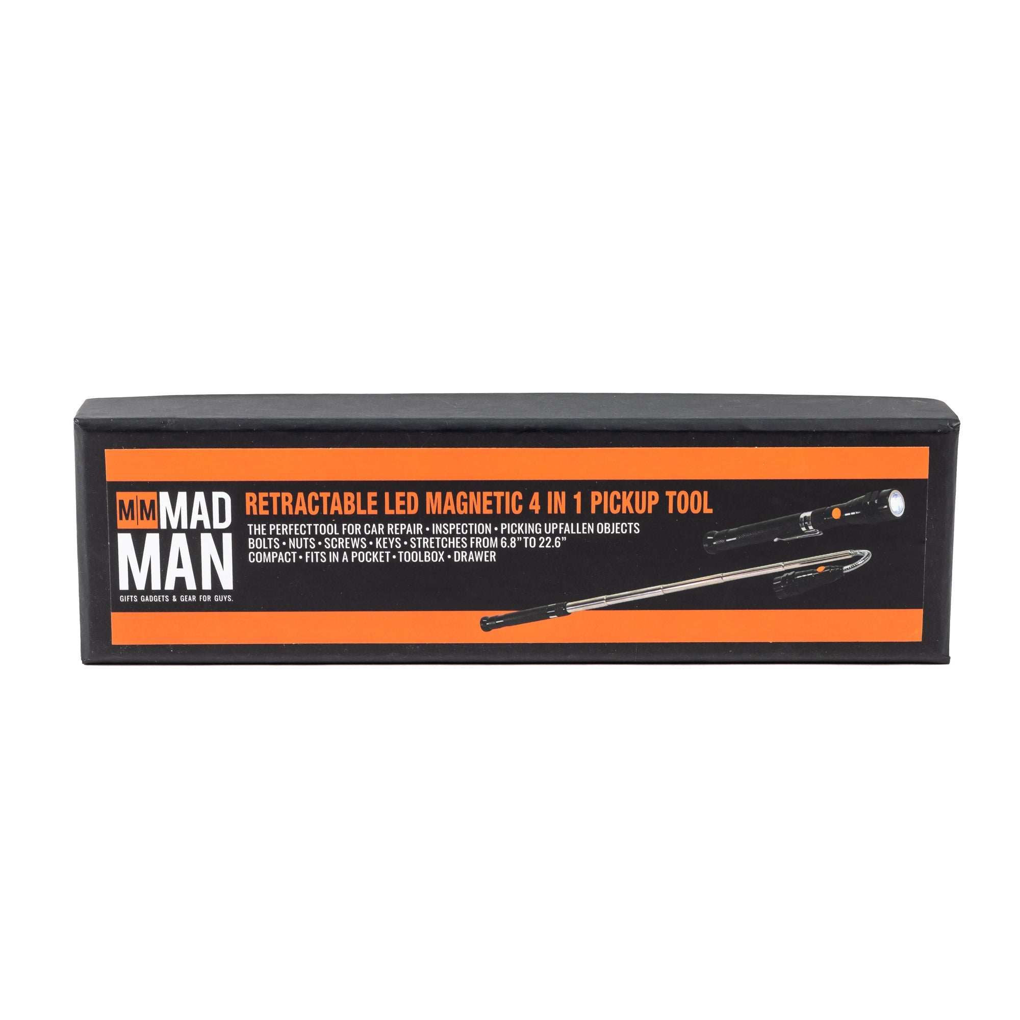 Retractable LED Magnetic 4 in 1 Pickup Tool