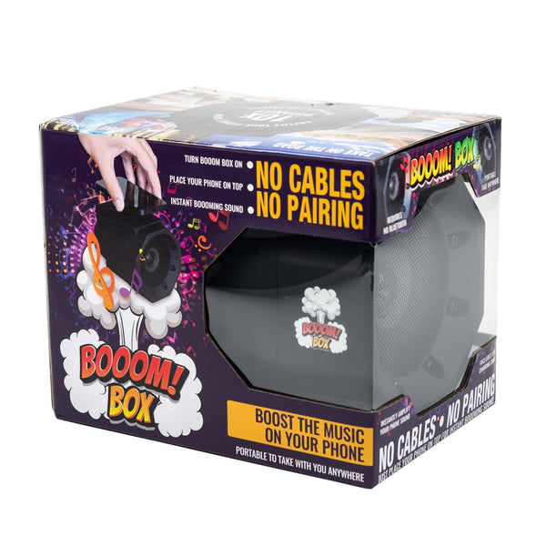 BOOOM BOX - Boost your phone's sound 10x instantly!