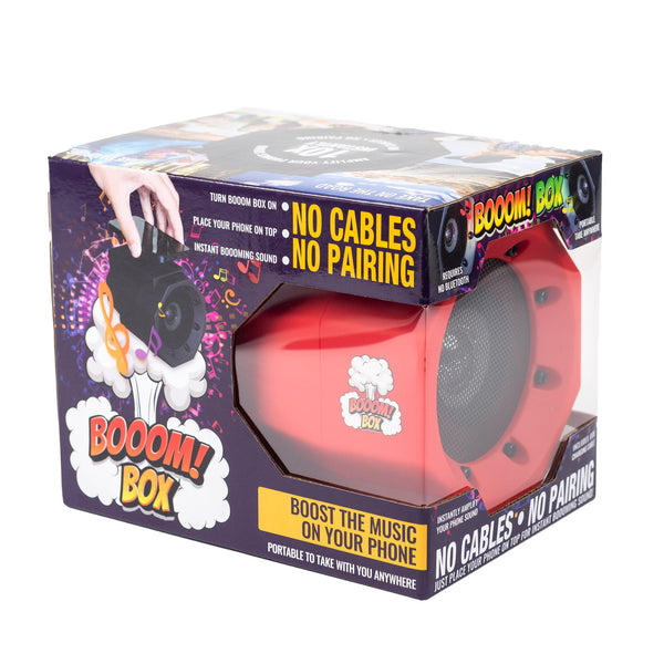 BOOOM BOX - Boost your phone's sound 10x instantly!