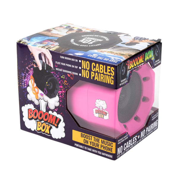 BOOOM BOX - Boost your phone's sound 10x instantly!