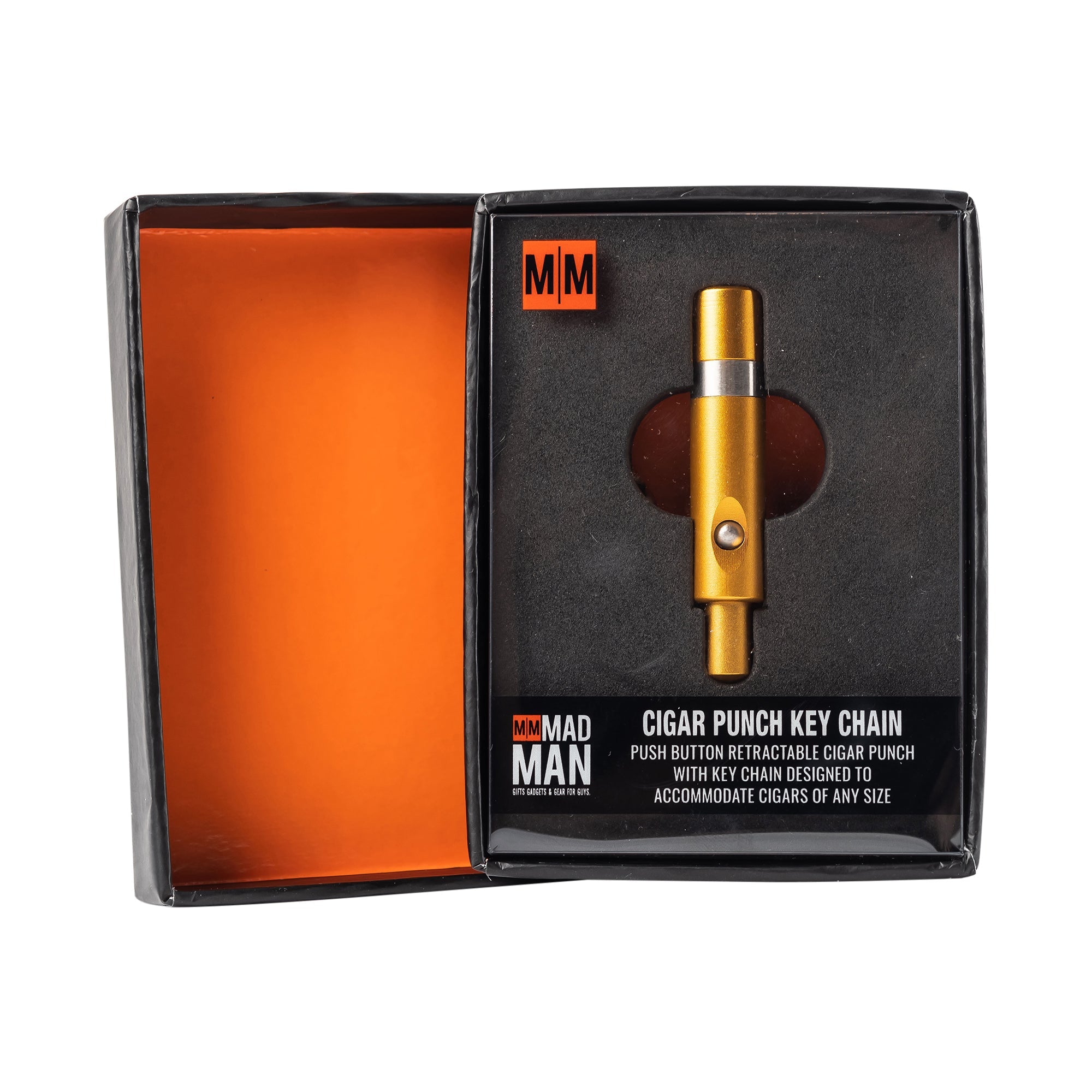 Cigar Punch Key Chain
