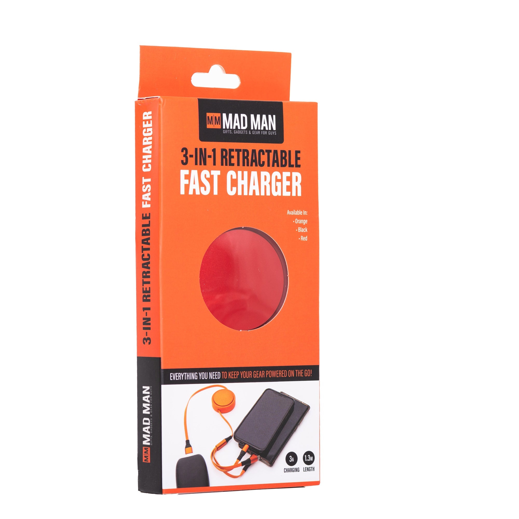 Retractable Fast Charger