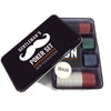 Men's Professional Poker in a Tin Set Mad Man by Mad Style Wholesale
