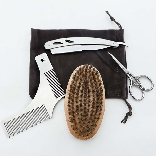 Men's Mad Man Beard Care Grooming Kit - Nicole Brayden Gifts