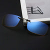 Blue Rimless Computer Screen Glasses