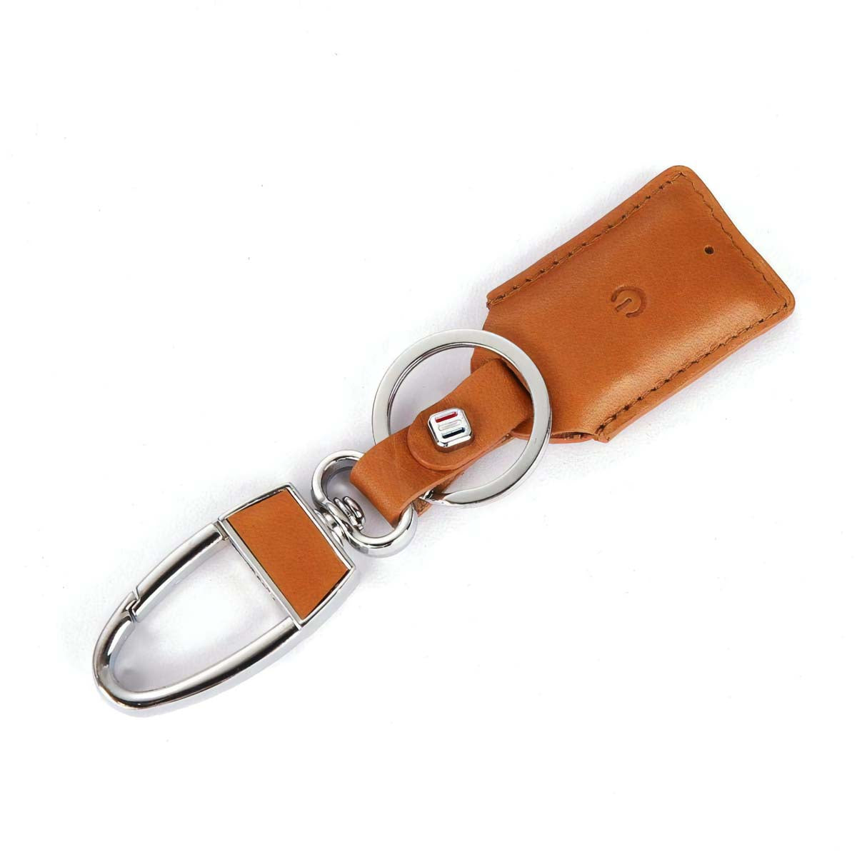 Men's Leather Bluetooth Tracker Key Chain (Apple - iPhone only)