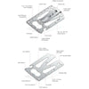 Men's Gunmetal 40 in 1 Money Clip - Nicole Brayden Gifts