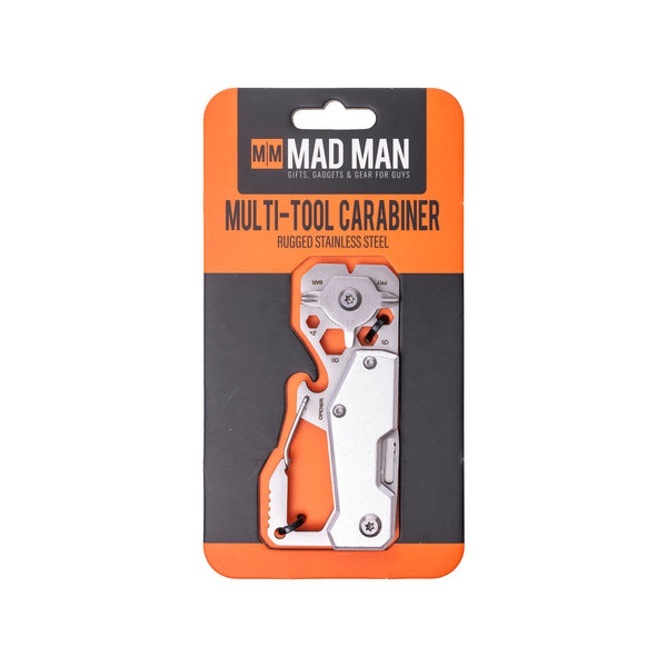 Stainless Multi-Tool Carabiner