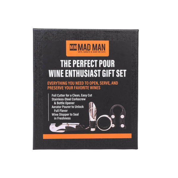 The Perfect Pour Wine Enthusiast Gift Set