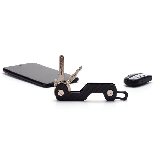 Carbon Fiber Compact Key Holder  - Mad Man by Mad Style Wholesale