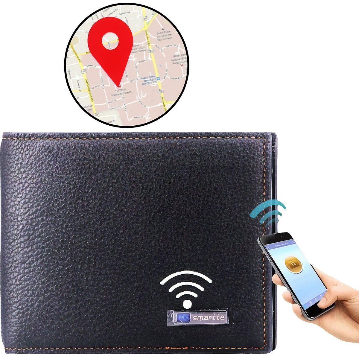 Bluetooth Trackable Wallet - Mad Man by Mad Style Wholesale