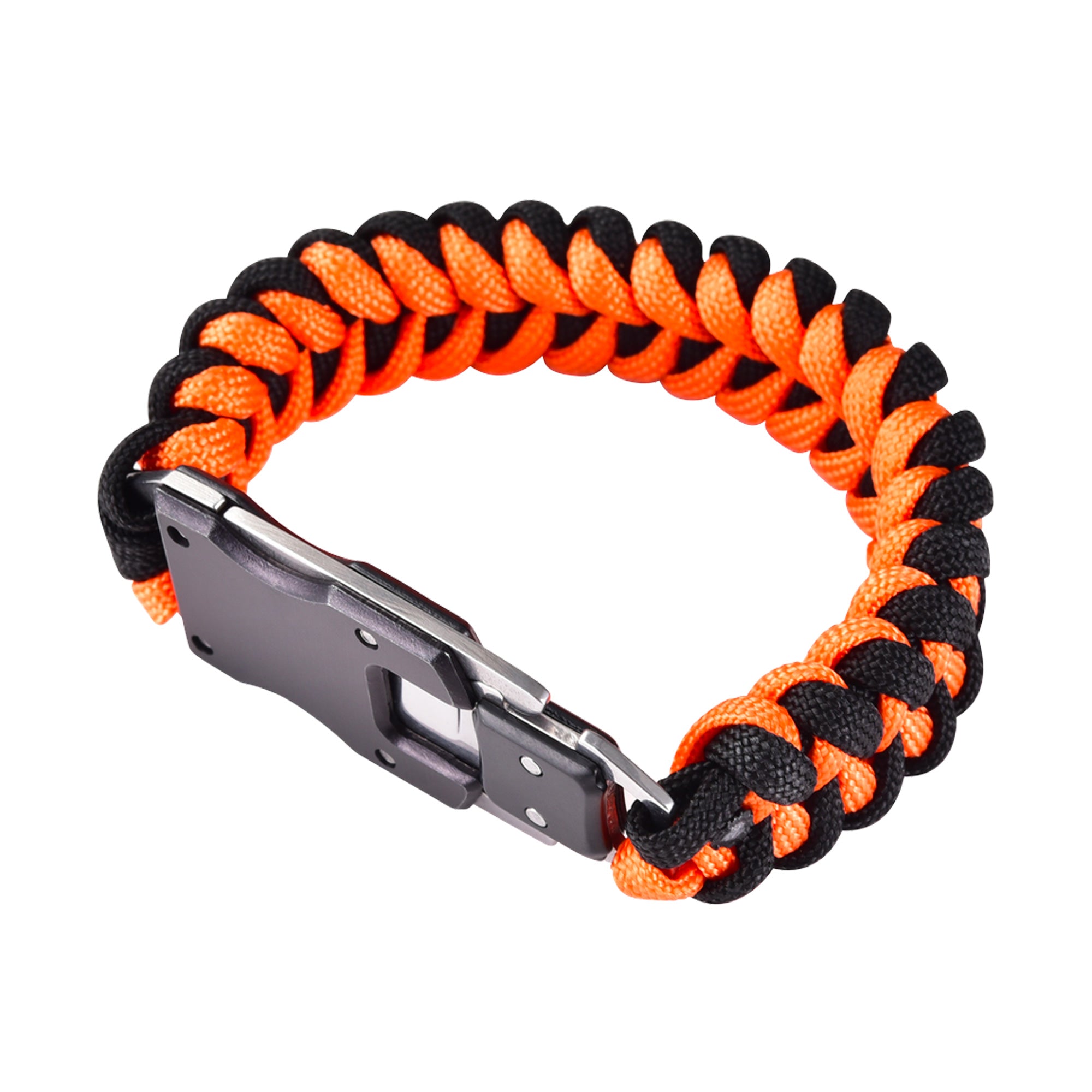 Survival paracord bracelet with whistle and fire starter - Survival  equipment - Inuka