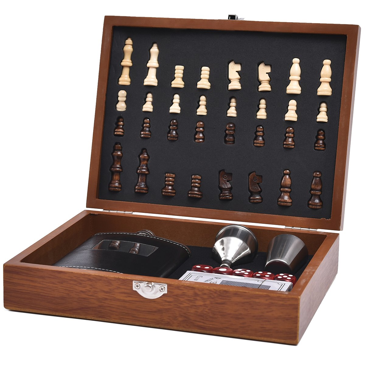 CHESS 4 - Ready for War Game Play Family Friends Gift Party Night Chess Set