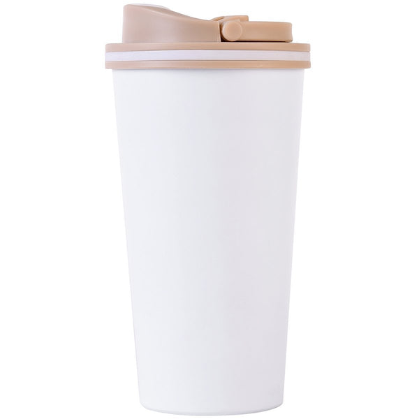 Mad Man Stainless To Go Mug White
