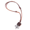 Leather Loop and Hook Necklace
