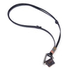 Leather Loop and Hook Necklace