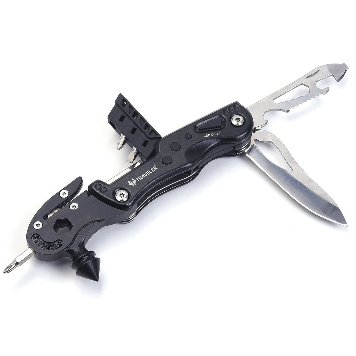 11 in 1 Glovebox Essential Tool - Mad Man by Mad Style Wholesale