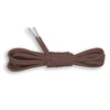 Metal Tipped Round Cotton Waxed Shoe Laces