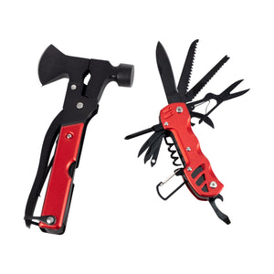 Trail Blazer Hammer Gift Set-Red