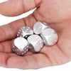 Men's Brushed Stainless Dice Set - Nicole Brayden Gifts
