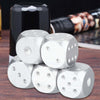 Men's Brushed Stainless Dice Set Mad Man by Mad Style Wholesale