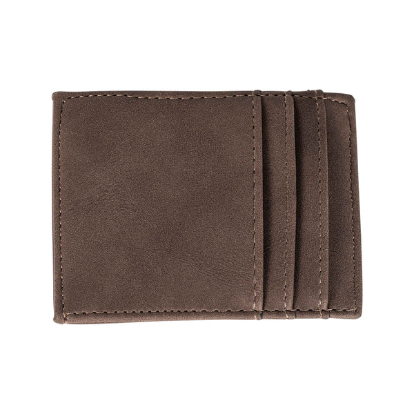 Men's Leather Money Clip With Bottle Opener