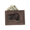 Men's Leather Money Clip With Bottle Opener