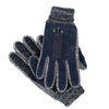 Suede Oscar Gloves Blue by Mad Style Wholesale