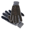 Suede Oscar Gloves Brown by Mad Style Wholesale